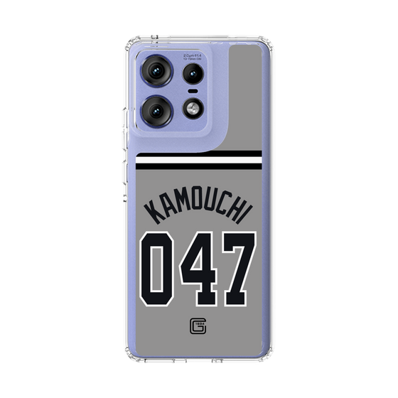 スリムプロテクションケース［ 読売ジャイアンツ - #047 KAMOUCHI - ビジター ］