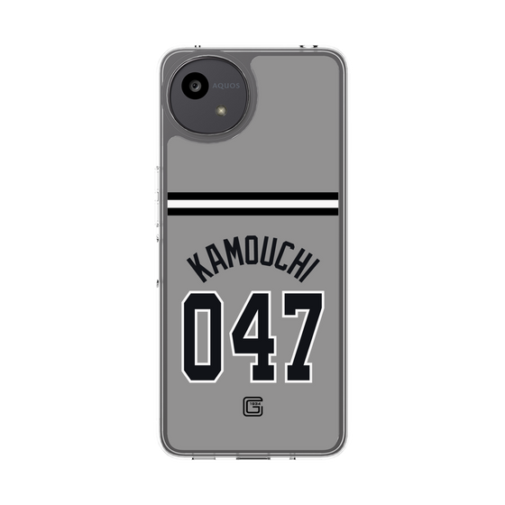スリムプロテクションケース［ 読売ジャイアンツ - #047 KAMOUCHI - ビジター ］