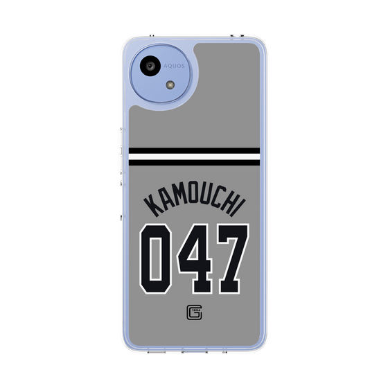 スリムプロテクションケース［ 読売ジャイアンツ - #047 KAMOUCHI - ビジター ］