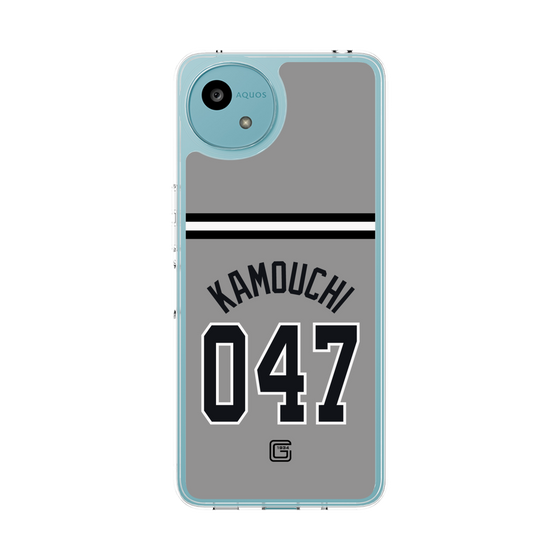 スリムプロテクションケース［ 読売ジャイアンツ - #047 KAMOUCHI - ビジター ］