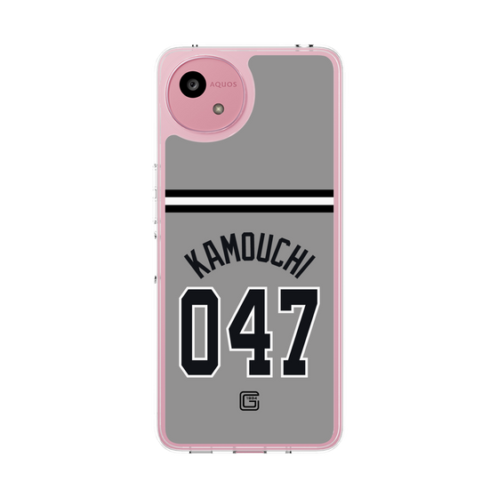 スリムプロテクションケース［ 読売ジャイアンツ - #047 KAMOUCHI - ビジター ］