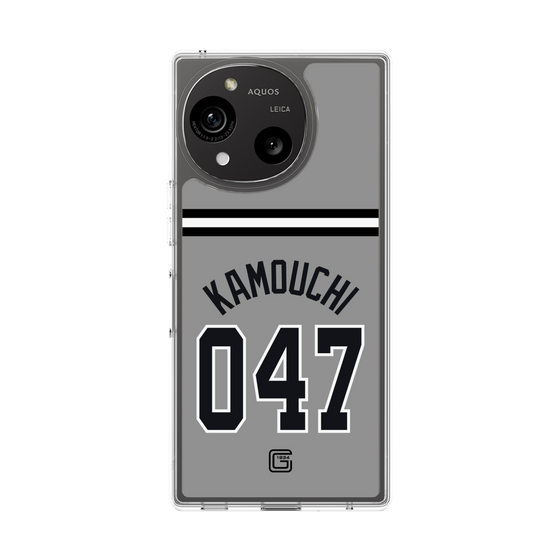 スリムプロテクションケース［ 読売ジャイアンツ - #047 KAMOUCHI - ビジター ］