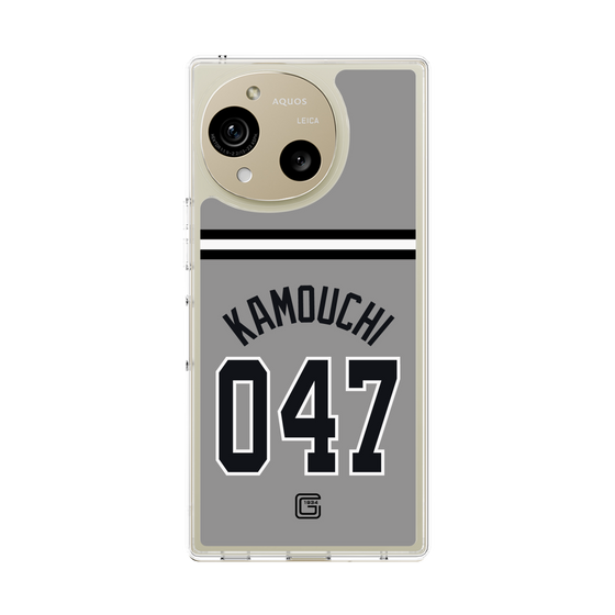 スリムプロテクションケース［ 読売ジャイアンツ - #047 KAMOUCHI - ビジター ］