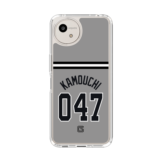 スリムプロテクションケース［ 読売ジャイアンツ - #047 KAMOUCHI - ビジター ］