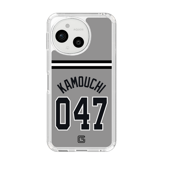 スリムプロテクションケース［ 読売ジャイアンツ - #047 KAMOUCHI - ビジター ］