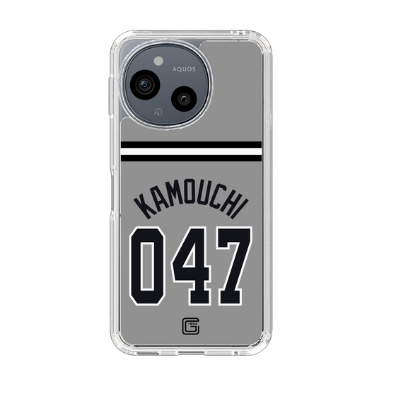 スリムプロテクションケース［ 読売ジャイアンツ - #047 KAMOUCHI - ビジター ］