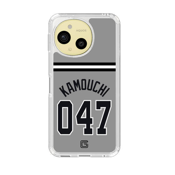 スリムプロテクションケース［ 読売ジャイアンツ - #047 KAMOUCHI - ビジター ］