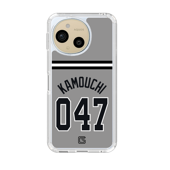 スリムプロテクションケース［ 読売ジャイアンツ - #047 KAMOUCHI - ビジター ］