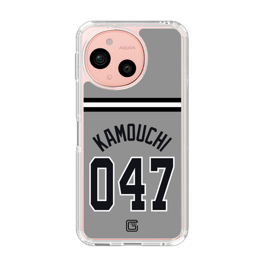 スリムプロテクションケース［ 読売ジャイアンツ - #047 KAMOUCHI - ビジター ］