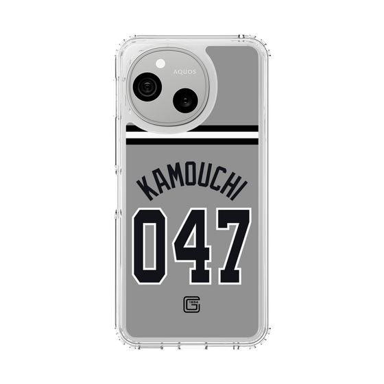 スリムプロテクションケース［ 読売ジャイアンツ - #047 KAMOUCHI - ビジター ］