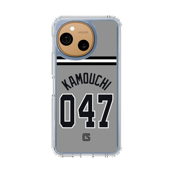 スリムプロテクションケース［ 読売ジャイアンツ - #047 KAMOUCHI - ビジター ］