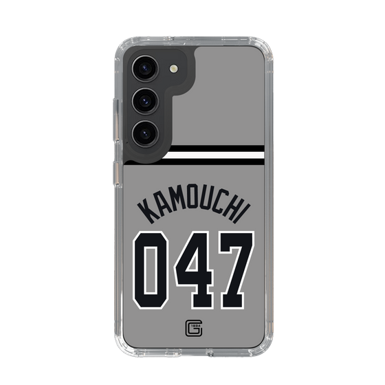 スリムプロテクションケース［ 読売ジャイアンツ - #047 KAMOUCHI - ビジター ］