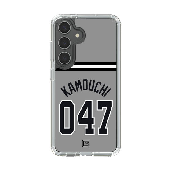 スリムプロテクションケース［ 読売ジャイアンツ - #047 KAMOUCHI - ビジター ］