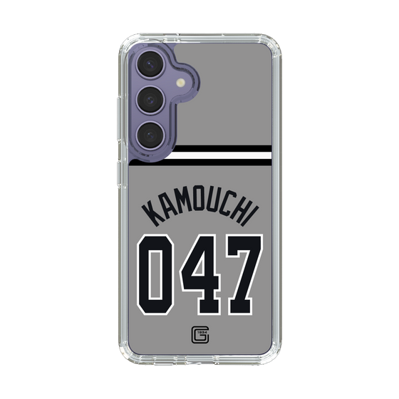 スリムプロテクションケース［ 読売ジャイアンツ - #047 KAMOUCHI - ビジター ］