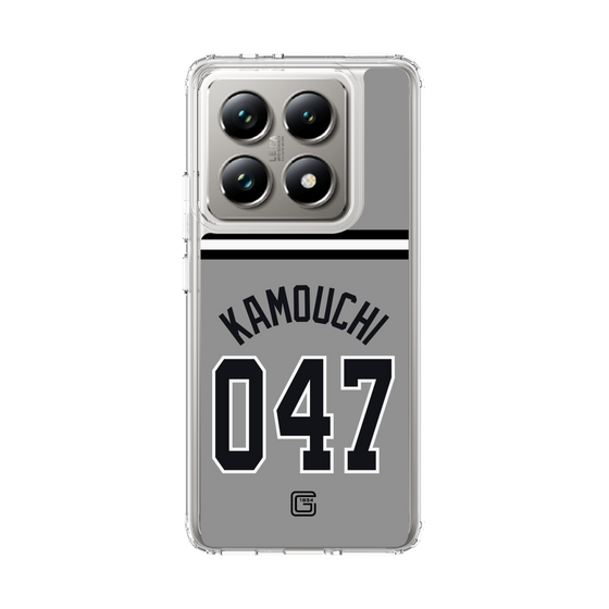 スリムプロテクションケース［ 読売ジャイアンツ - #047 KAMOUCHI - ビジター ］