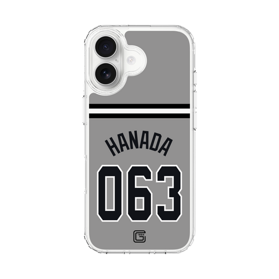 スリムプロテクションケース［ 読売ジャイアンツ - #063 HANADA - ビジター ］
