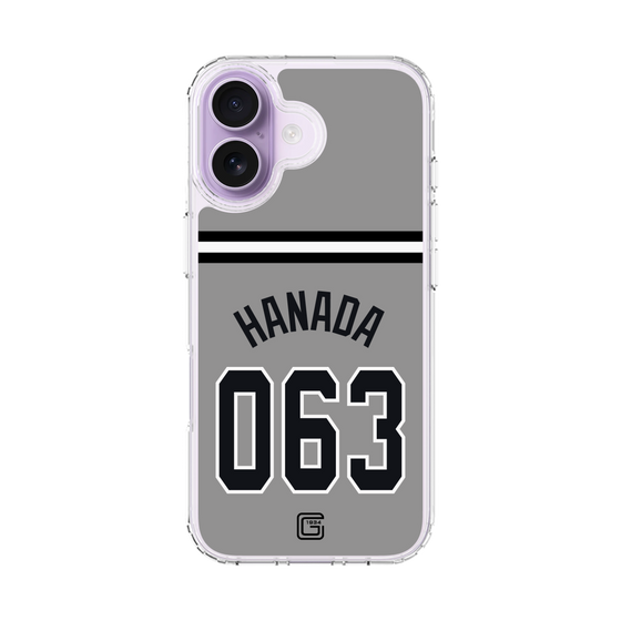 スリムプロテクションケース［ 読売ジャイアンツ - #063 HANADA - ビジター ］