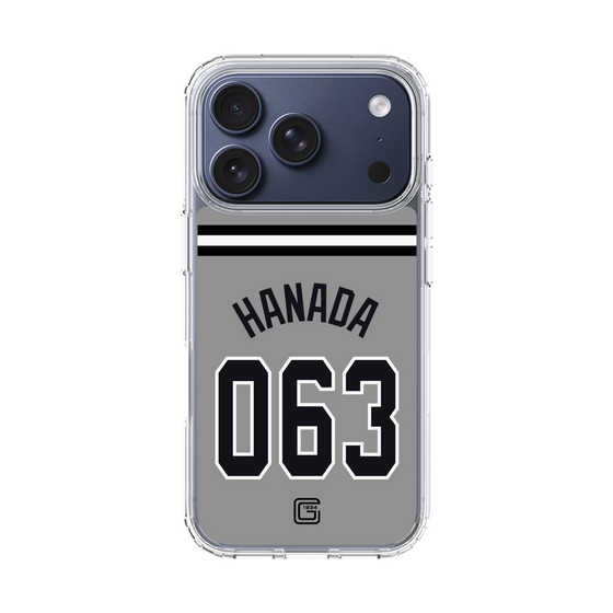 スリムプロテクションケース［ 読売ジャイアンツ - #063 HANADA - ビジター ］