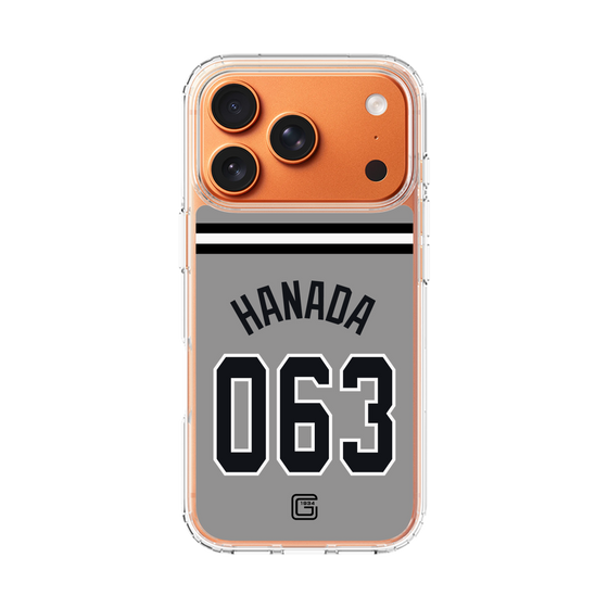 スリムプロテクションケース［ 読売ジャイアンツ - #063 HANADA - ビジター ］
