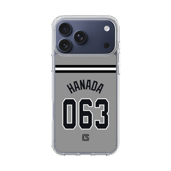 スリムプロテクションケース［ 読売ジャイアンツ - #063 HANADA - ビジター ］