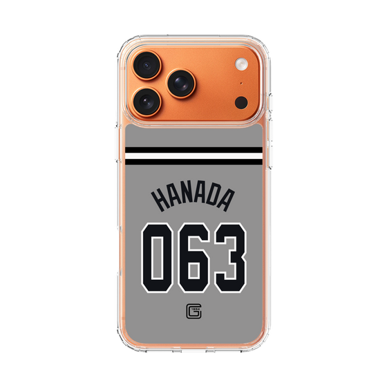 スリムプロテクションケース［ 読売ジャイアンツ - #063 HANADA - ビジター ］