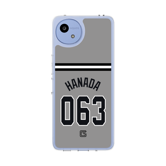 スリムプロテクションケース［ 読売ジャイアンツ - #063 HANADA - ビジター ］