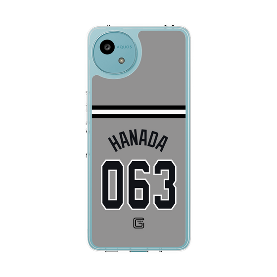 スリムプロテクションケース［ 読売ジャイアンツ - #063 HANADA - ビジター ］