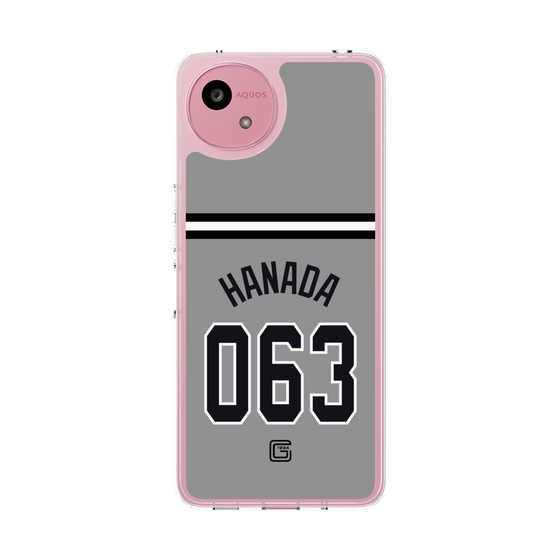スリムプロテクションケース［ 読売ジャイアンツ - #063 HANADA - ビジター ］