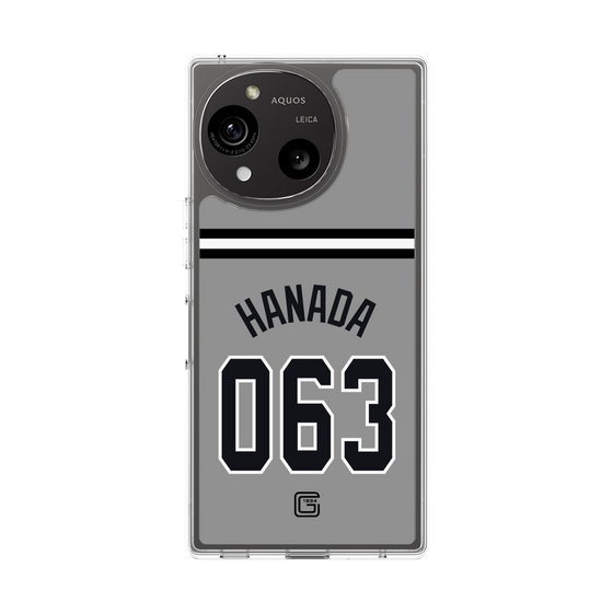 スリムプロテクションケース［ 読売ジャイアンツ - #063 HANADA - ビジター ］