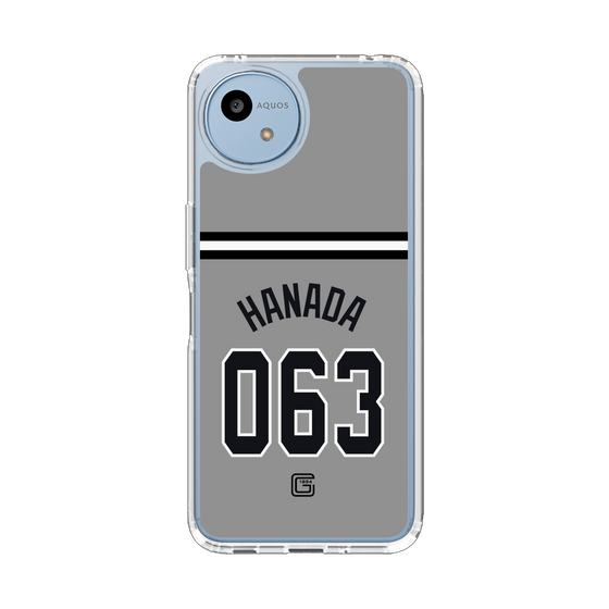 スリムプロテクションケース［ 読売ジャイアンツ - #063 HANADA - ビジター ］