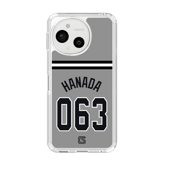 スリムプロテクションケース［ 読売ジャイアンツ - #063 HANADA - ビジター ］