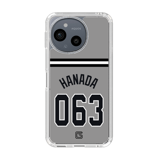 スリムプロテクションケース［ 読売ジャイアンツ - #063 HANADA - ビジター ］