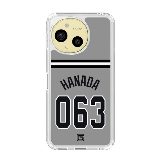 スリムプロテクションケース［ 読売ジャイアンツ - #063 HANADA - ビジター ］