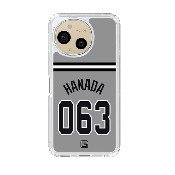 スリムプロテクションケース［ 読売ジャイアンツ - #063 HANADA - ビジター ］