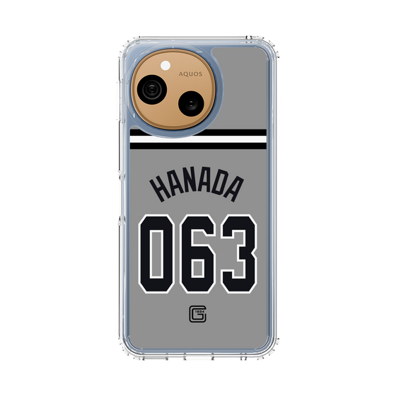 スリムプロテクションケース［ 読売ジャイアンツ - #063 HANADA - ビジター ］