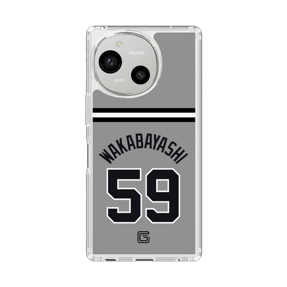 スリムプロテクションケース［ 読売ジャイアンツ - #59 WAKABAYASHI - ビジター ］