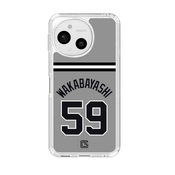スリムプロテクションケース［ 読売ジャイアンツ - #59 WAKABAYASHI - ビジター ］