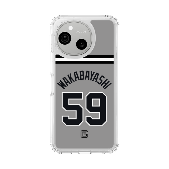 スリムプロテクションケース［ 読売ジャイアンツ - #59 WAKABAYASHI - ビジター ］