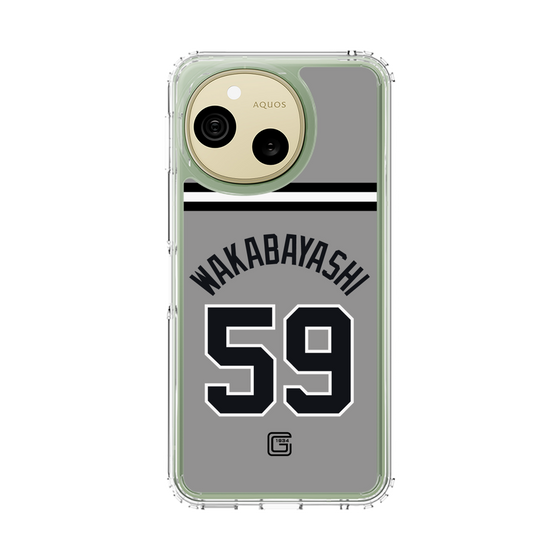 スリムプロテクションケース［ 読売ジャイアンツ - #59 WAKABAYASHI - ビジター ］