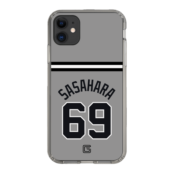 スリムプロテクションケース［ 読売ジャイアンツ - #69 SASAHARA - ビジター ］