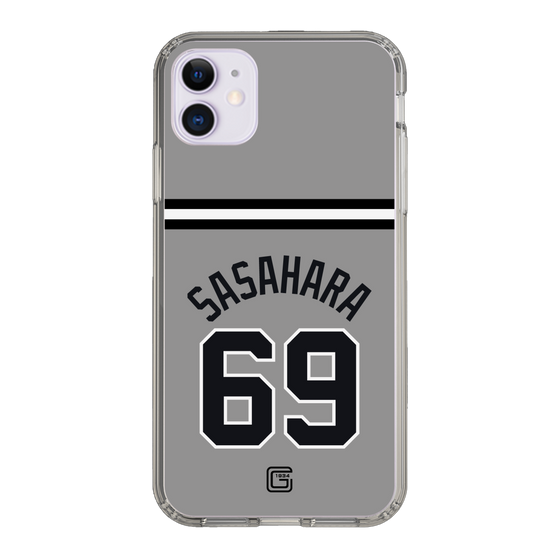 スリムプロテクションケース［ 読売ジャイアンツ - #69 SASAHARA - ビジター ］
