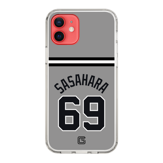 スリムプロテクションケース［ 読売ジャイアンツ - #69 SASAHARA - ビジター ］