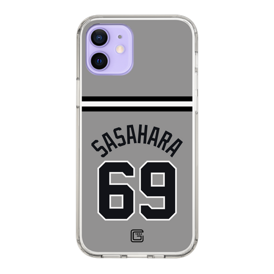 スリムプロテクションケース［ 読売ジャイアンツ - #69 SASAHARA - ビジター ］