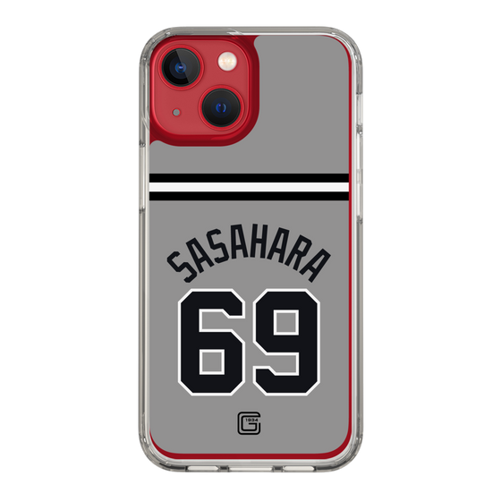 スリムプロテクションケース［ 読売ジャイアンツ - #69 SASAHARA - ビジター ］
