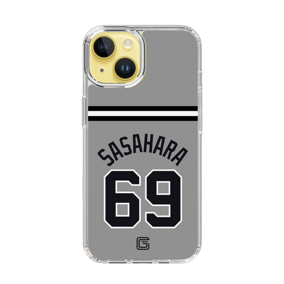 スリムプロテクションケース［ 読売ジャイアンツ - #69 SASAHARA - ビジター ］
