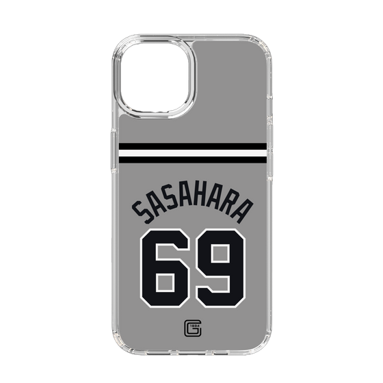 スリムプロテクションケース［ 読売ジャイアンツ - #69 SASAHARA - ビジター ］