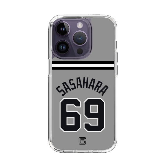 スリムプロテクションケース［ 読売ジャイアンツ - #69 SASAHARA - ビジター ］