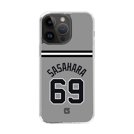 スリムプロテクションケース［ 読売ジャイアンツ - #69 SASAHARA - ビジター ］
