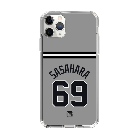 スリムプロテクションケース［ 読売ジャイアンツ - #69 SASAHARA - ビジター ］