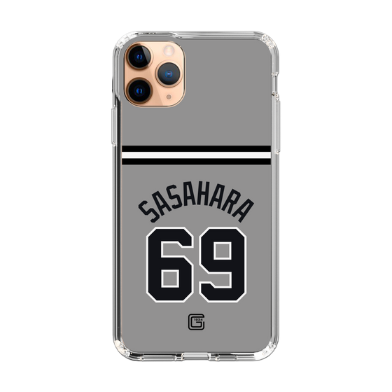 スリムプロテクションケース［ 読売ジャイアンツ - #69 SASAHARA - ビジター ］